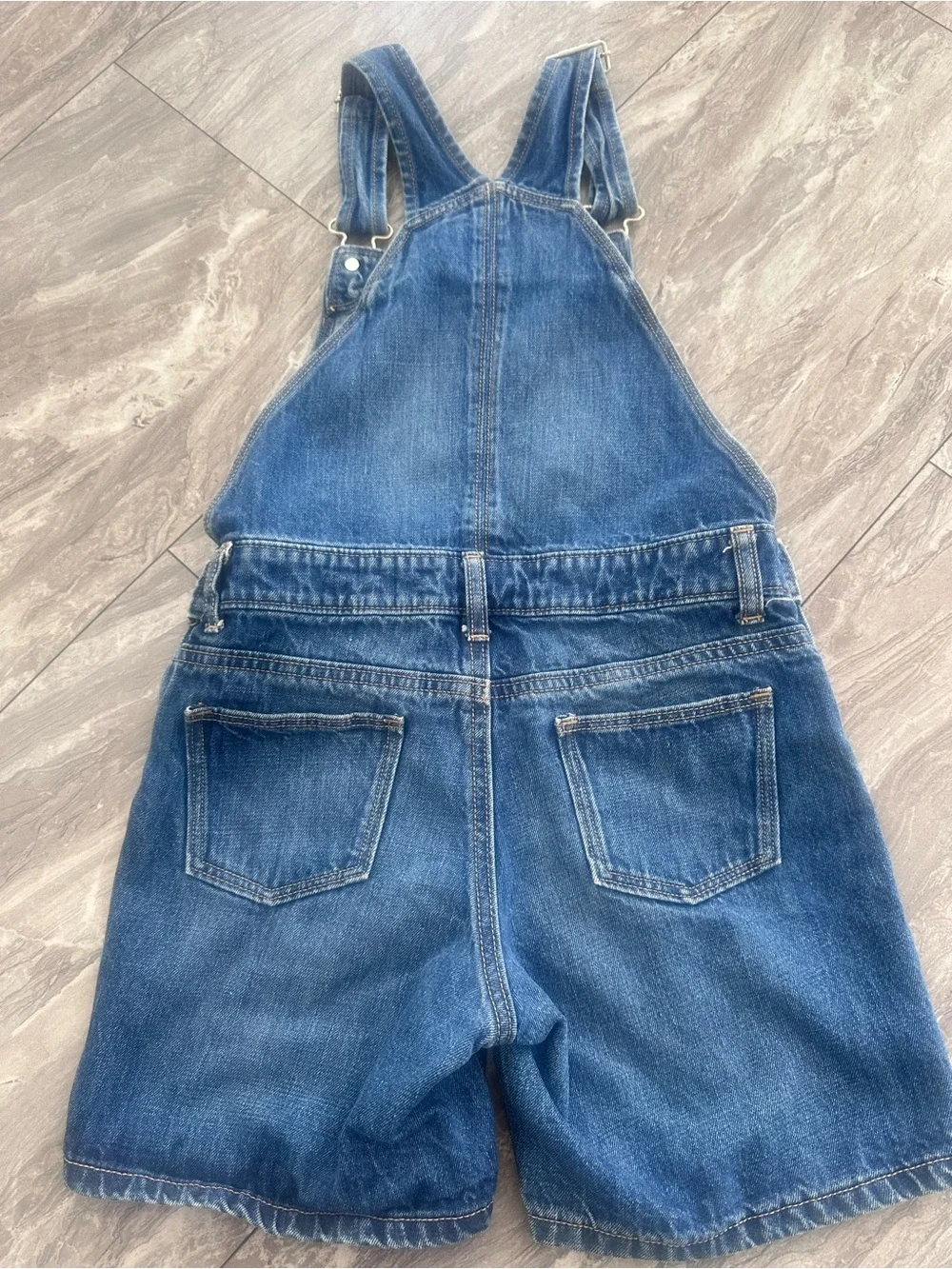 Old Navy Blue Denim Shortalls 10/12